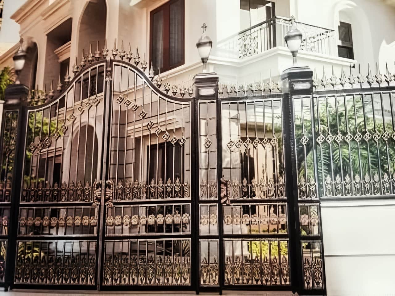 درب فلزی ساده یزد