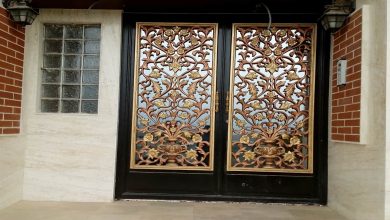 درب مدرن و شیک در یاسوج