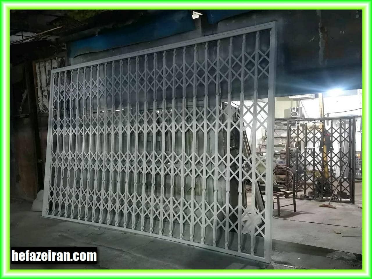 رنگ کوره‌ای الکترواستاتیک یا رنگ روغنی حفاظ درب