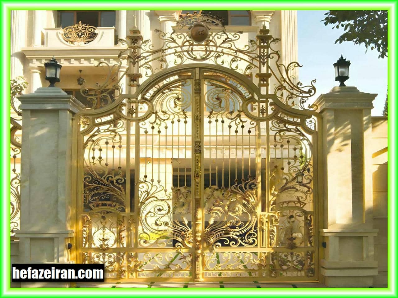درب پارکینگ خودرو لوکس