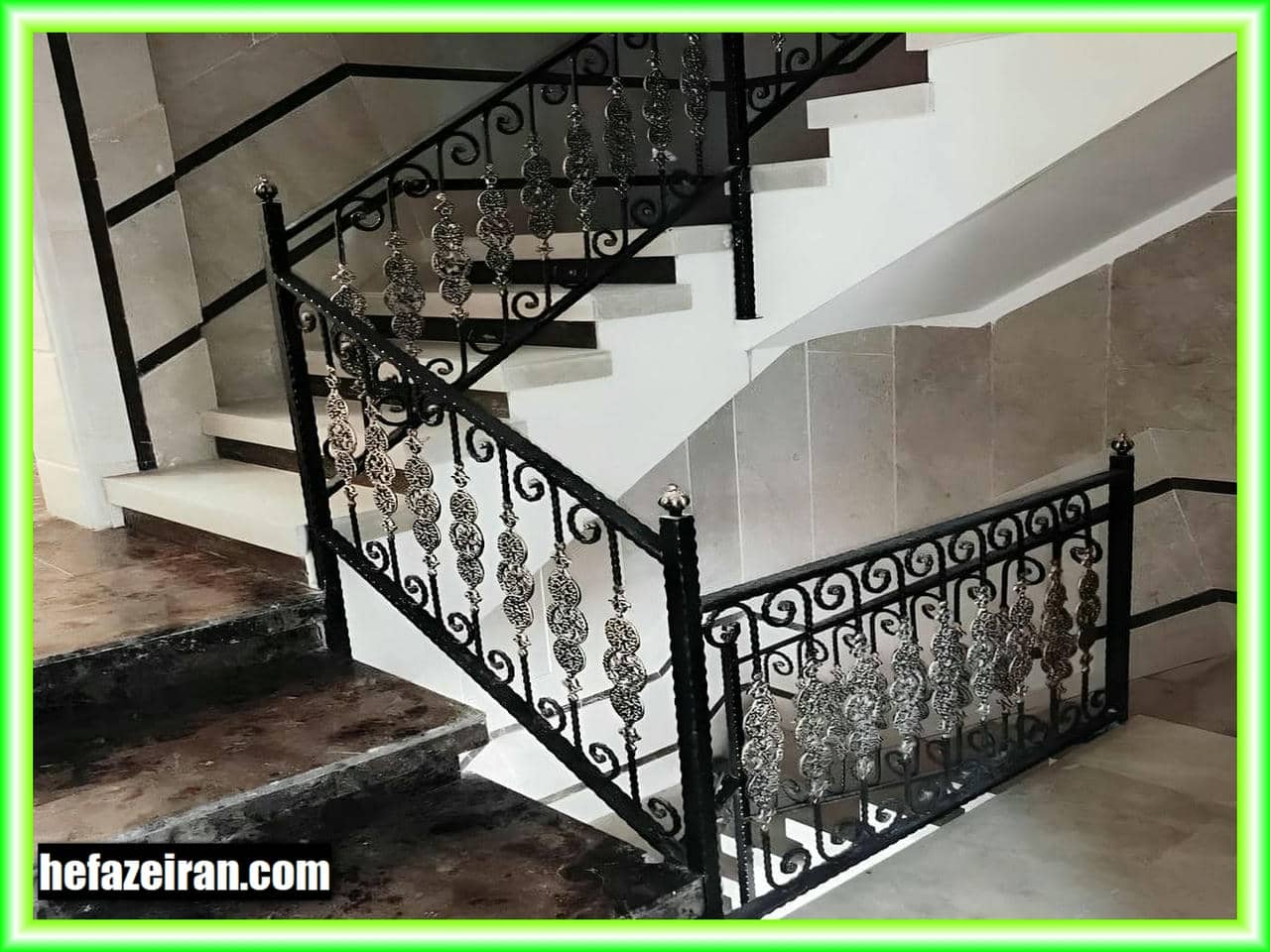 ویژگی‌های نرده فلزی راه پله