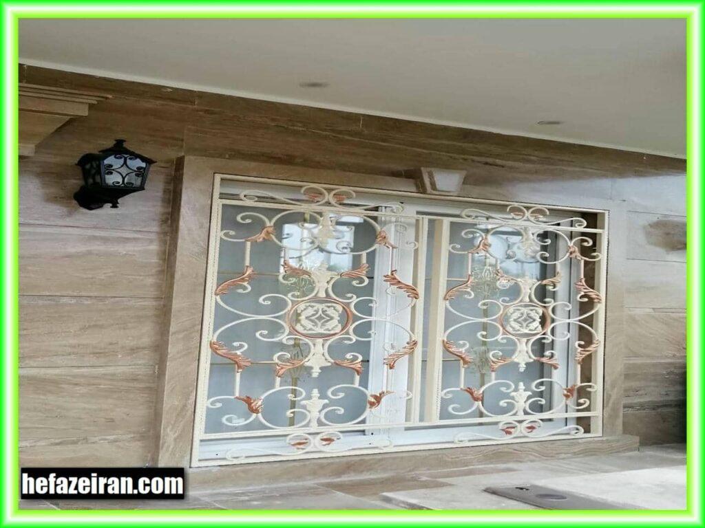 مدل حفاظ پنجره رنگی