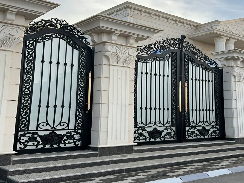درب حیاط مهندسی ساز