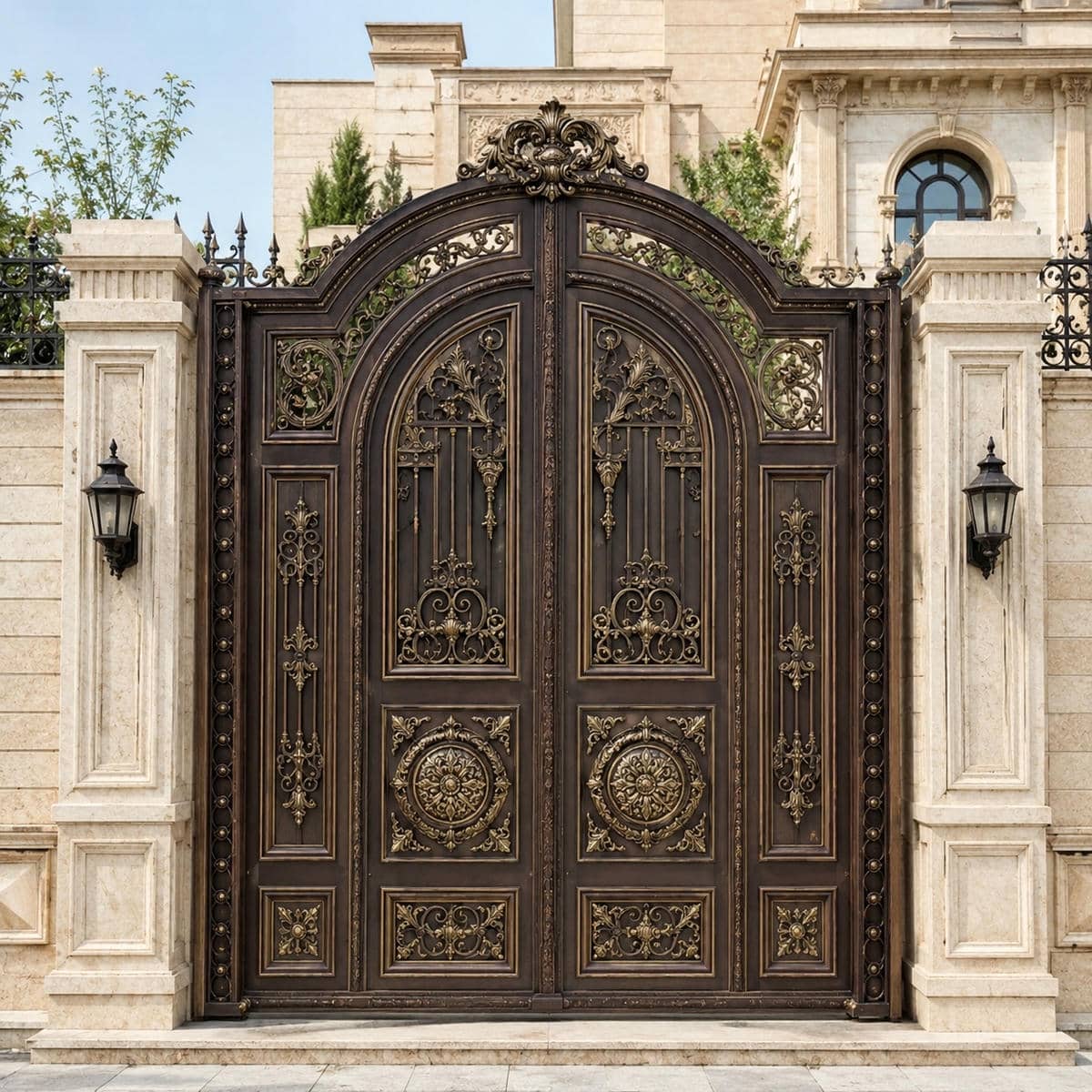 درب فرفورژه ویلایی