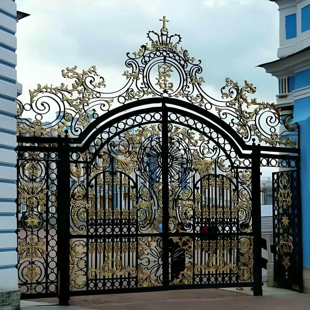 درب فرفورژه پارکینگ مدرن