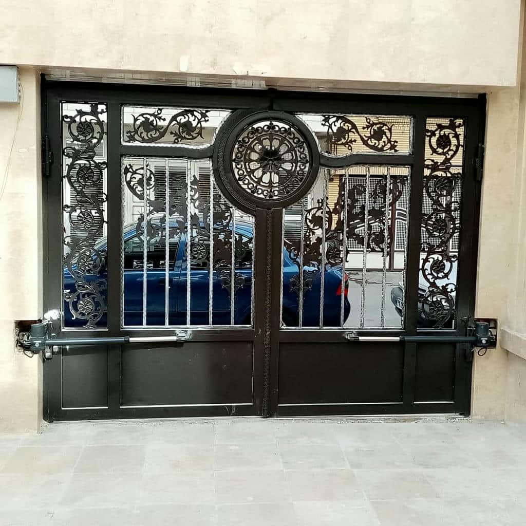 نصب جک درب پارکینگ اتوماتیک استاندارد در اراک
