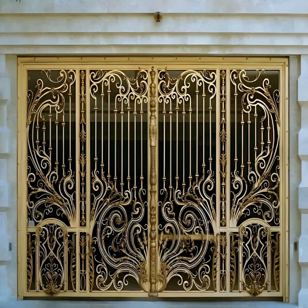 خرید درب حیاط ویلایی ساده در ملارد