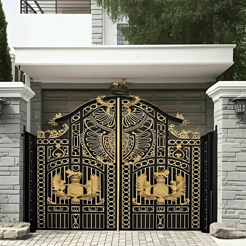 خرید درب حیاط ساده در تبریز