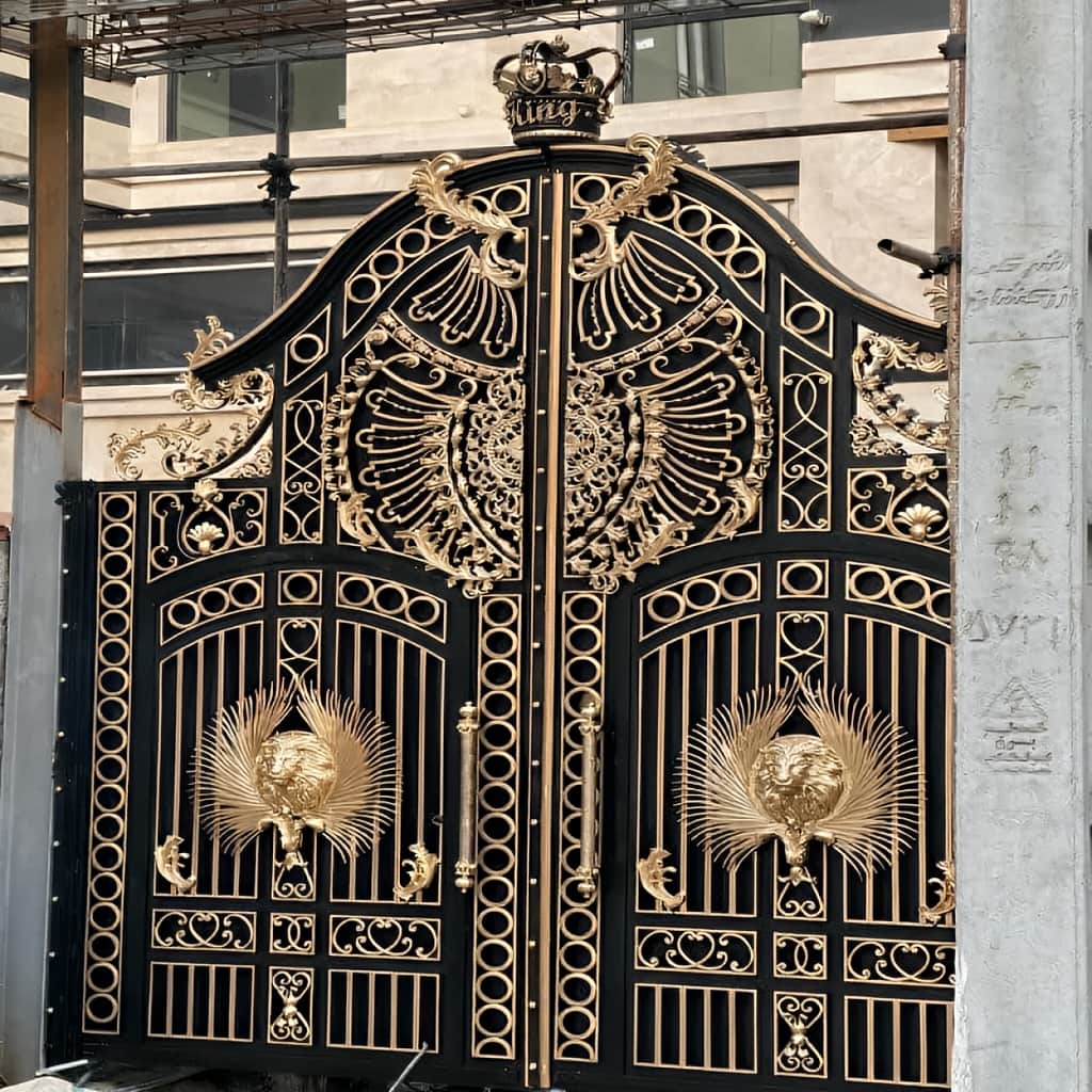 قیمت درب حیاط فلزی مدرن در شیراز