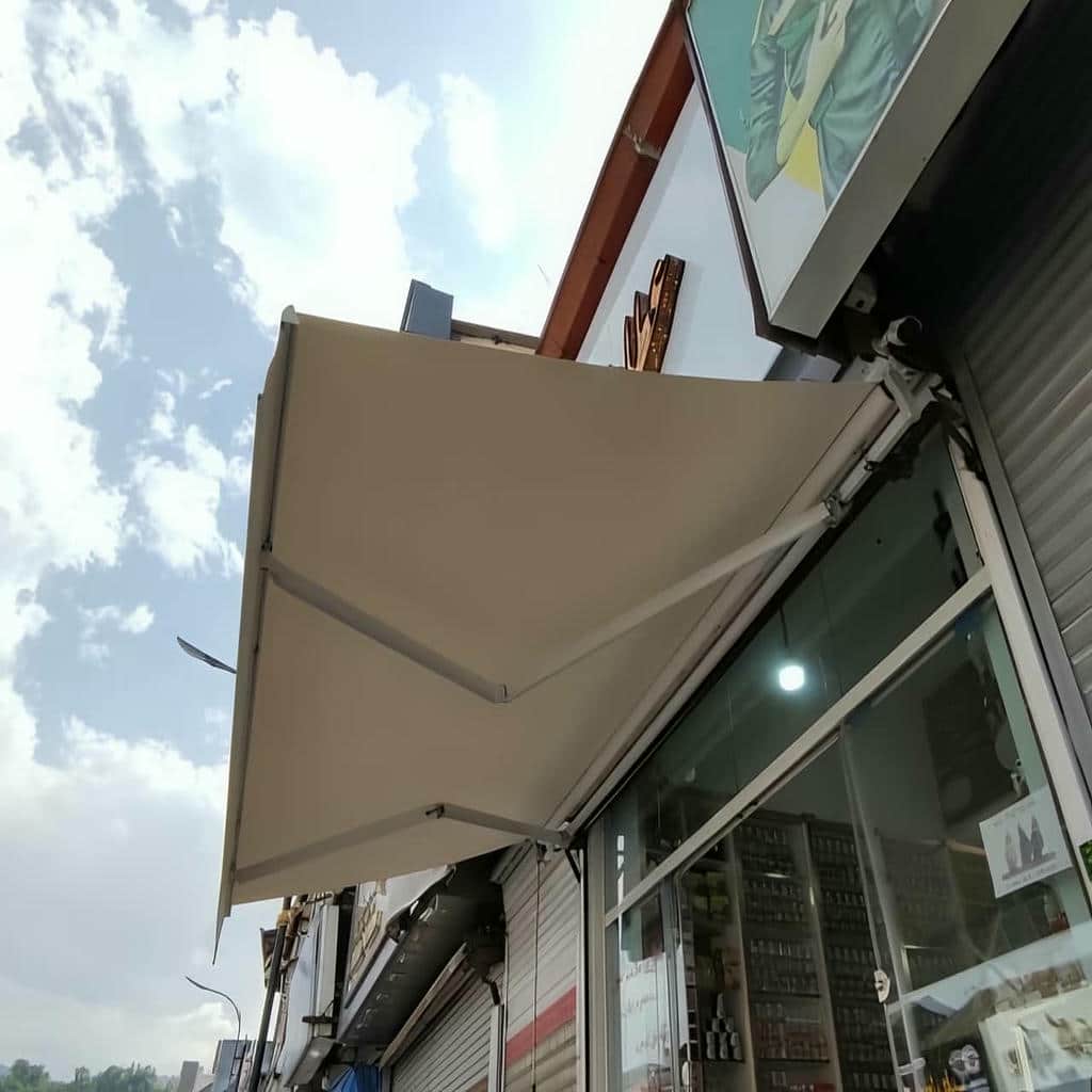 نصب سایبان برقی اتوماتیک در آبسرد