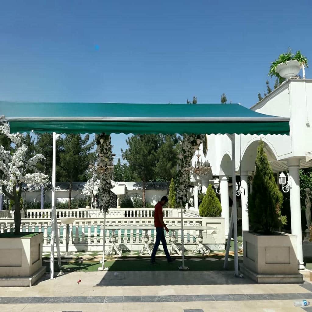 سایبان برقی بازویی اتوماتیک در مشهد