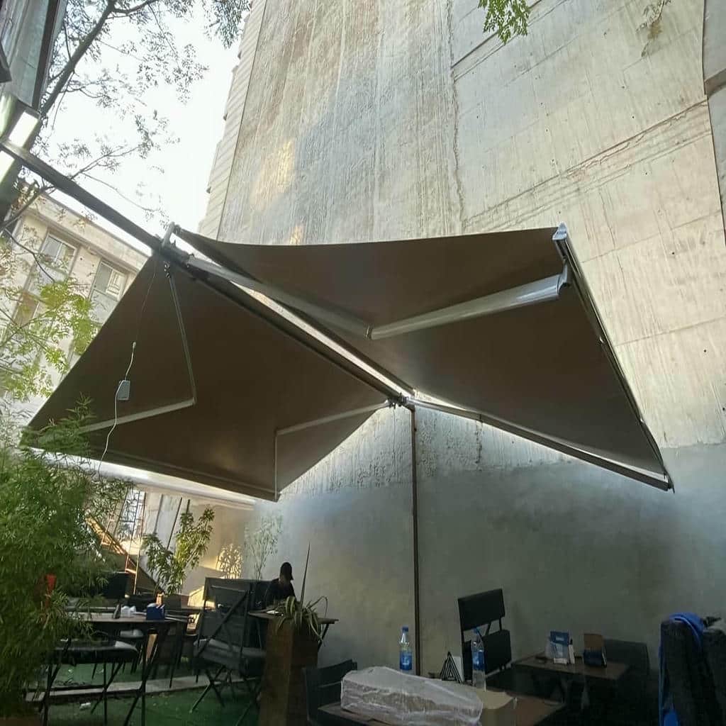 خرید سایبان برقی بازویی در ساوه