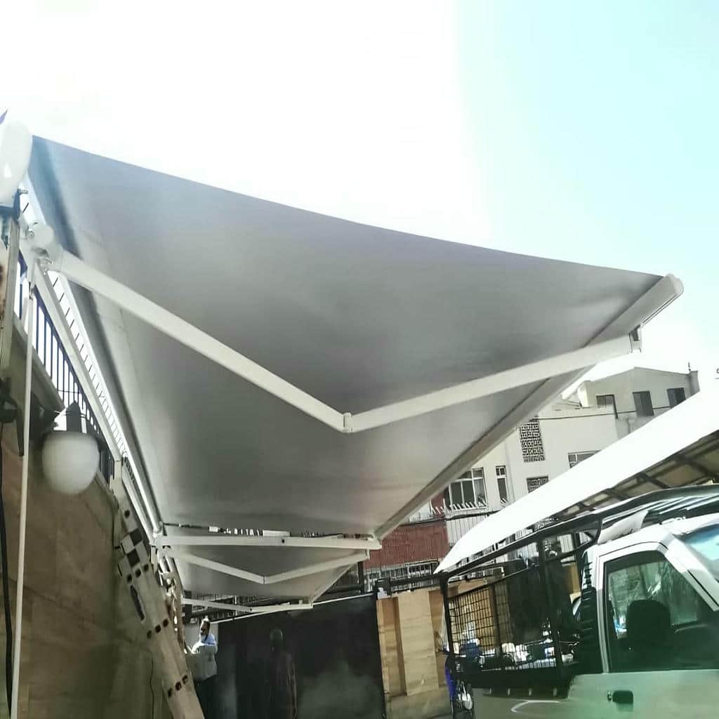 خرید سایبان برقی بازویی در همدان