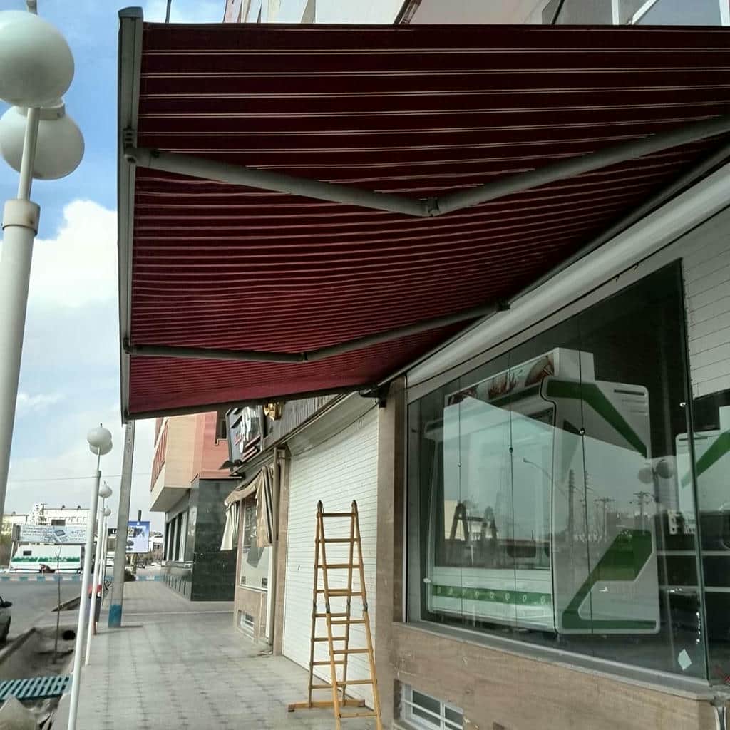 سایبان برقی در مریوان