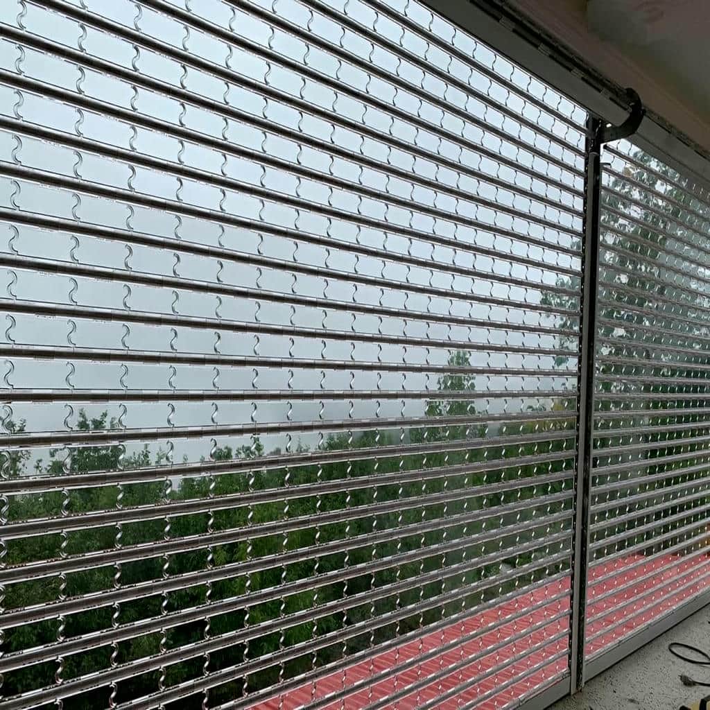 نصب کرکره برقی پارکینگ در بندر دیلم