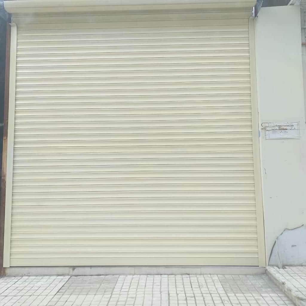 نصب کرکره برقی پارکینگی در رفسنجان