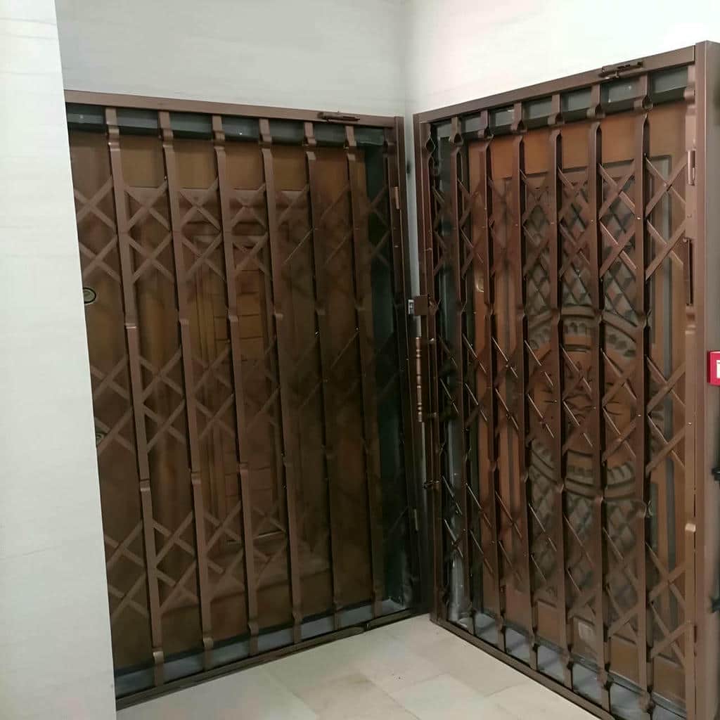 خرید درب آکاردئونی دوگل در فشم