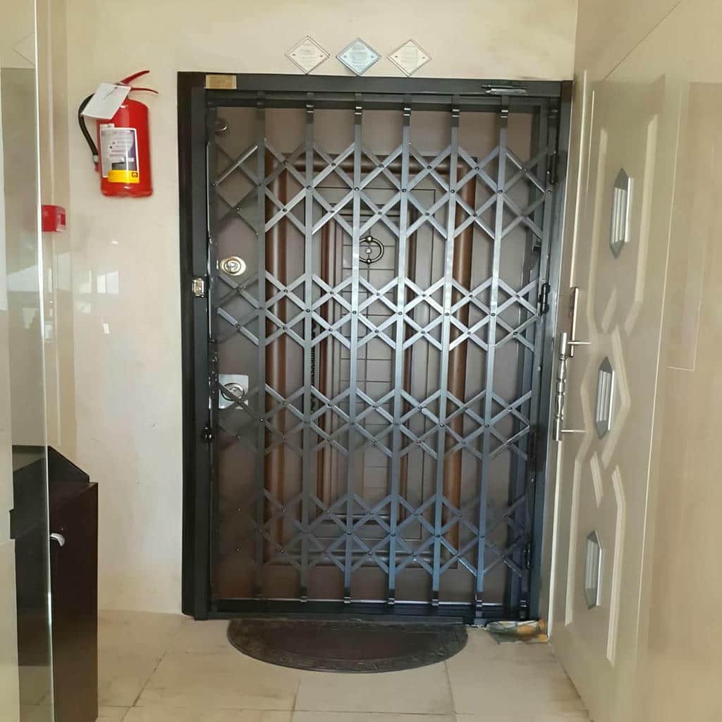 قیمت درب آکاردئونی سه گل در ایلام