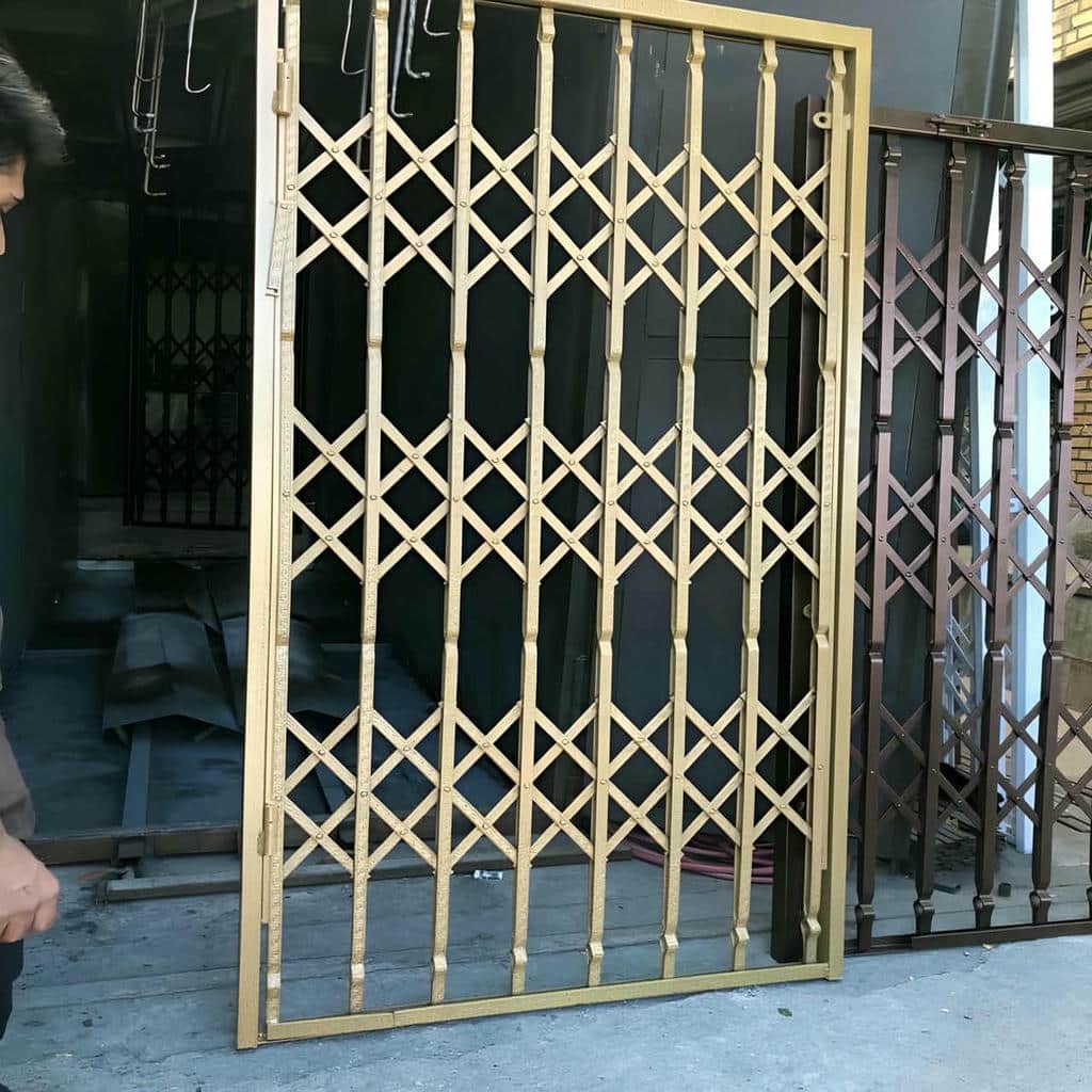 قیمت درب آکاردئونی سه گل در کرمان