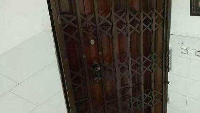 درب آکاردئونی در کیش