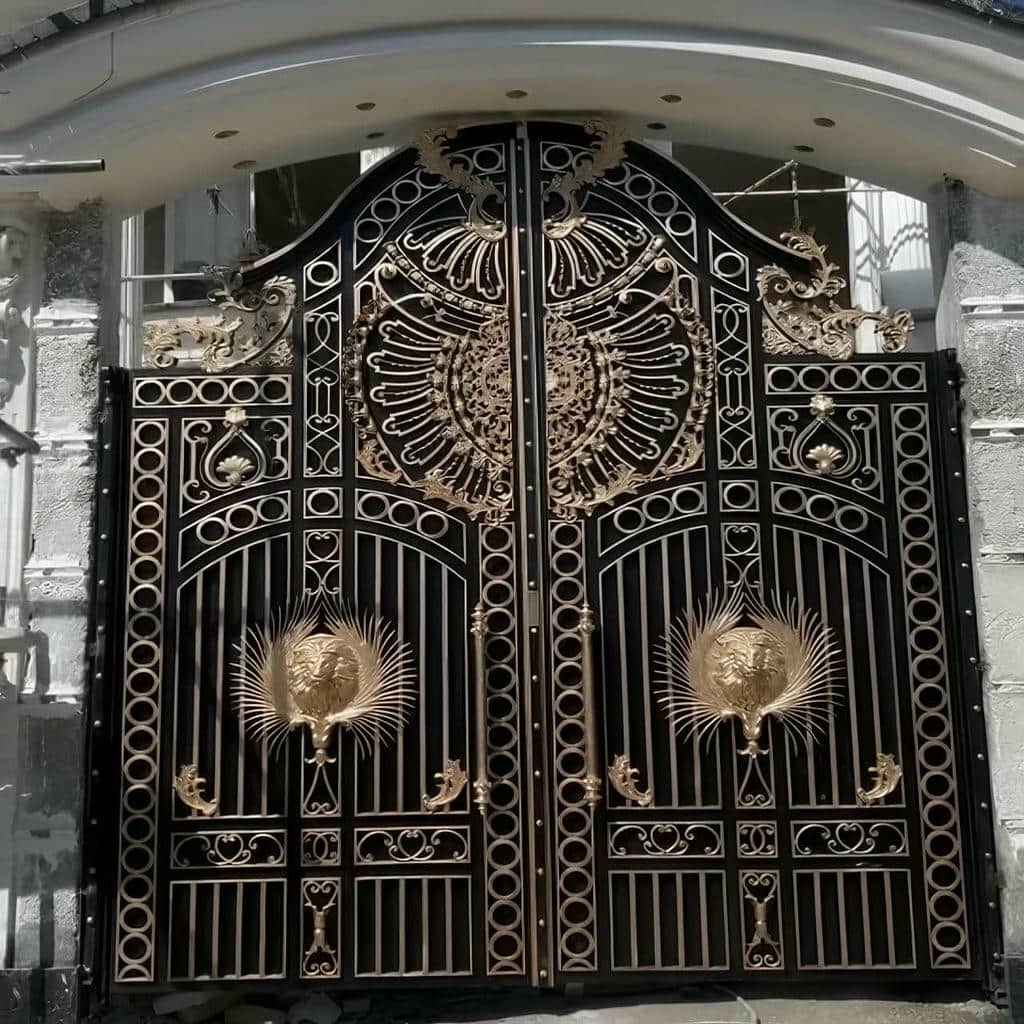 خرید درب حیاط ویلایی ساده در نسیم شهر