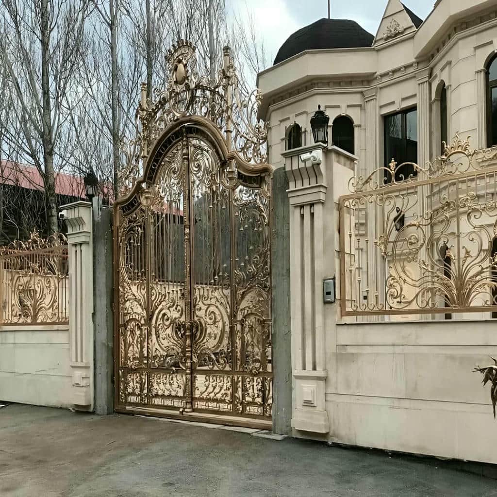 خرید درب حیاط ویلایی ساده در پرند