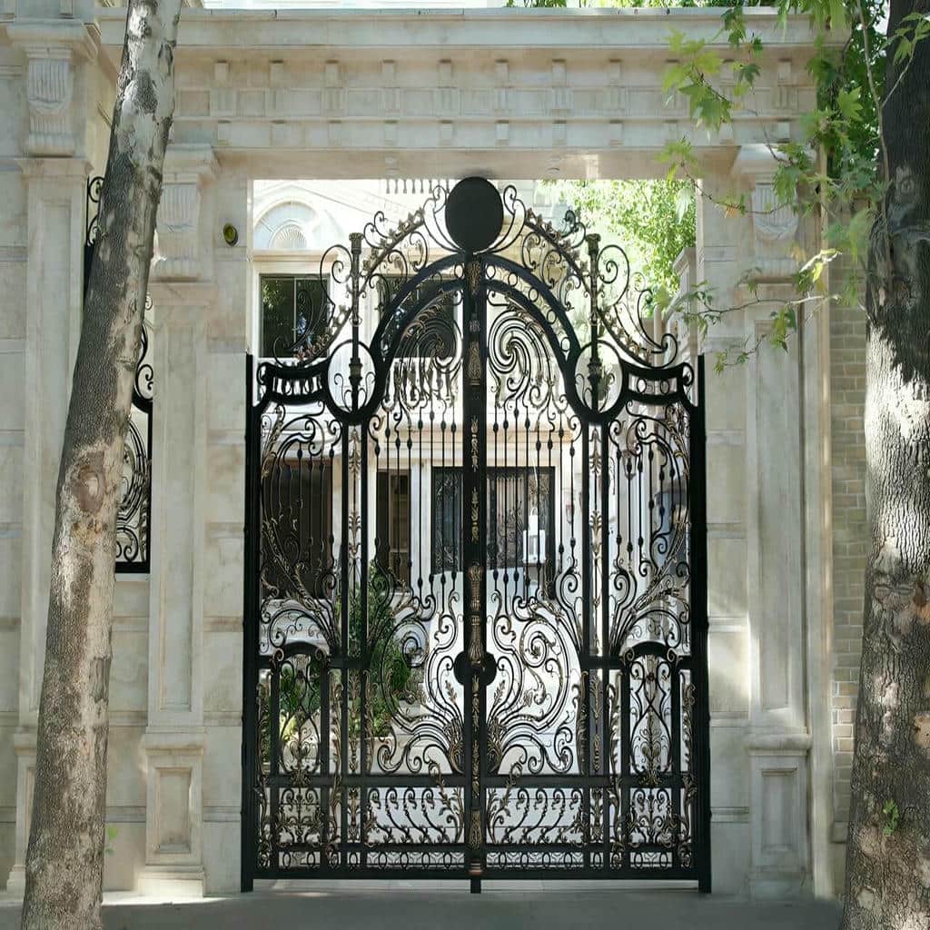 نصب درب حیاط مدرن در اهواز