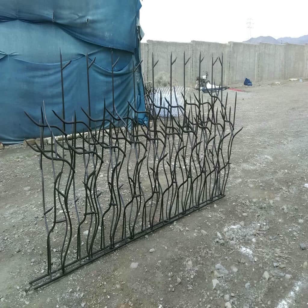 کارخانه حفاظ شاخ گوزنی متریال فولادی در بندر لنگه