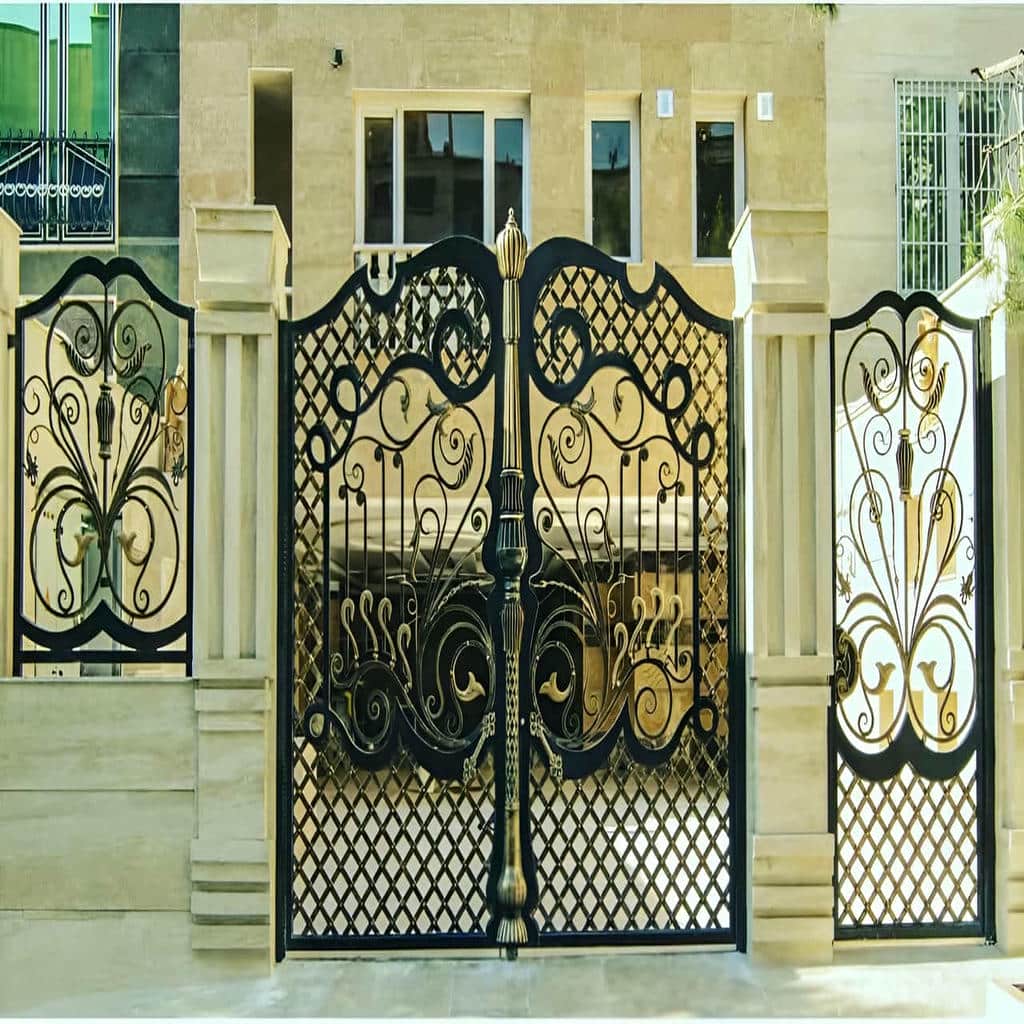 نصب درب حیاط مدرن در بندر لنگه