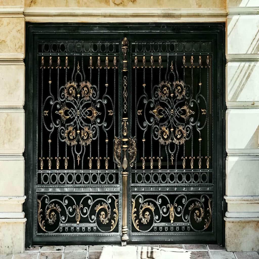 نصب درب حیاط مدرن در استان گلستان