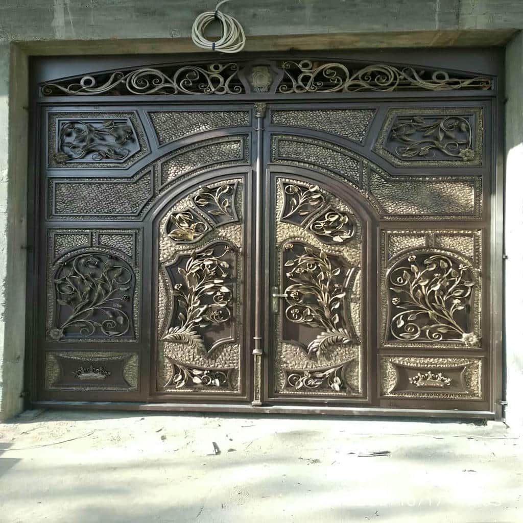 فروش درب حیاط پروفیل سنگین در استان گیلان