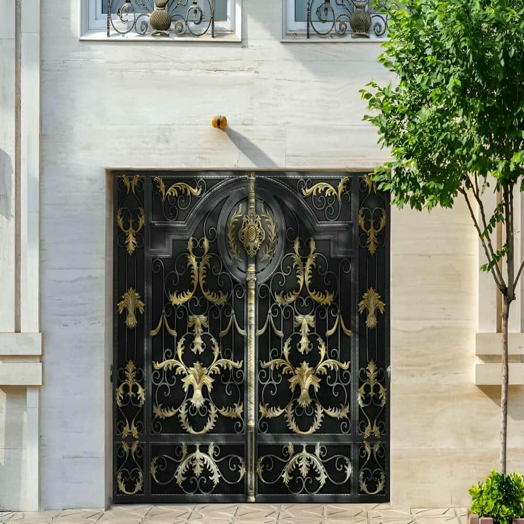 نصب درب حیاط مدرن در استان مازندران