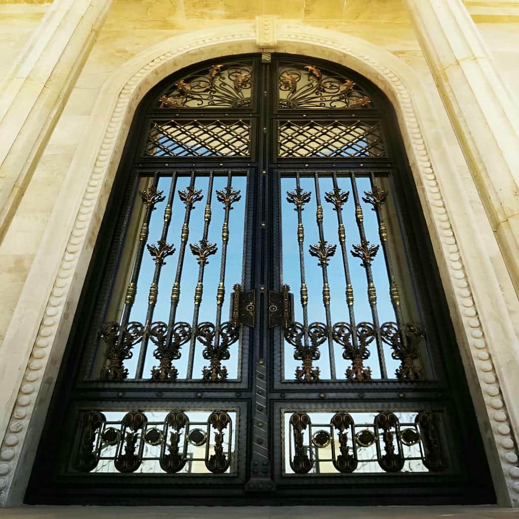 قیمت درب حیاط فلزی مدرن در نیشابور