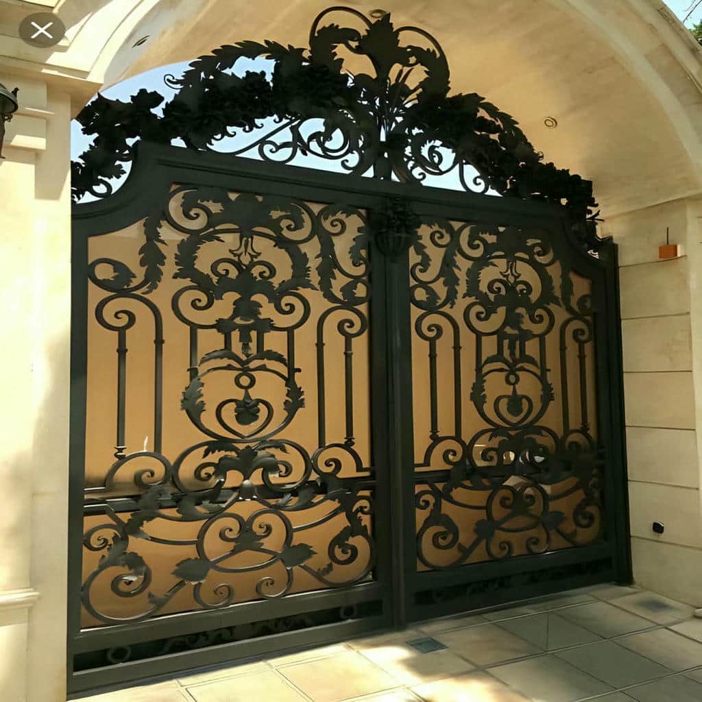 خرید درب حیاط ساده در کرمان