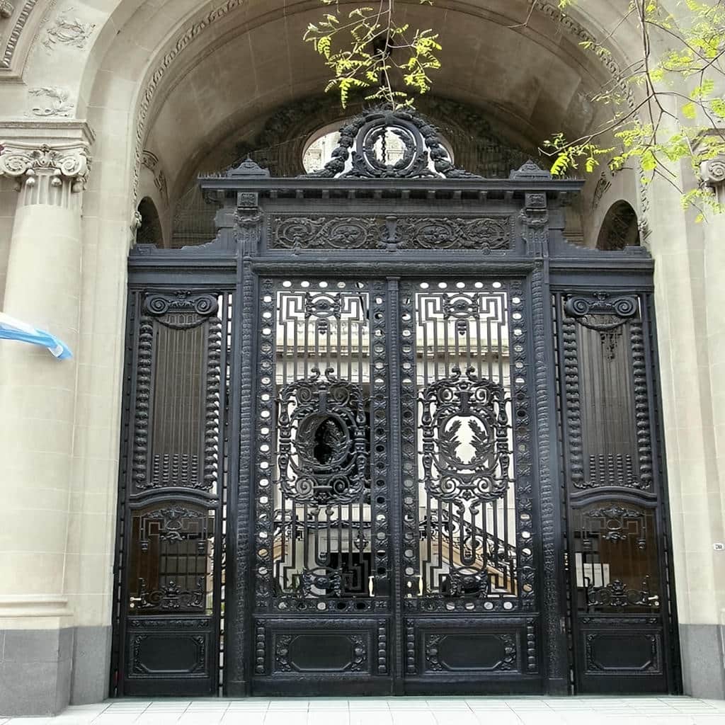 کارخانه درب حیاط ویلایی یراق استاندارد در فشم