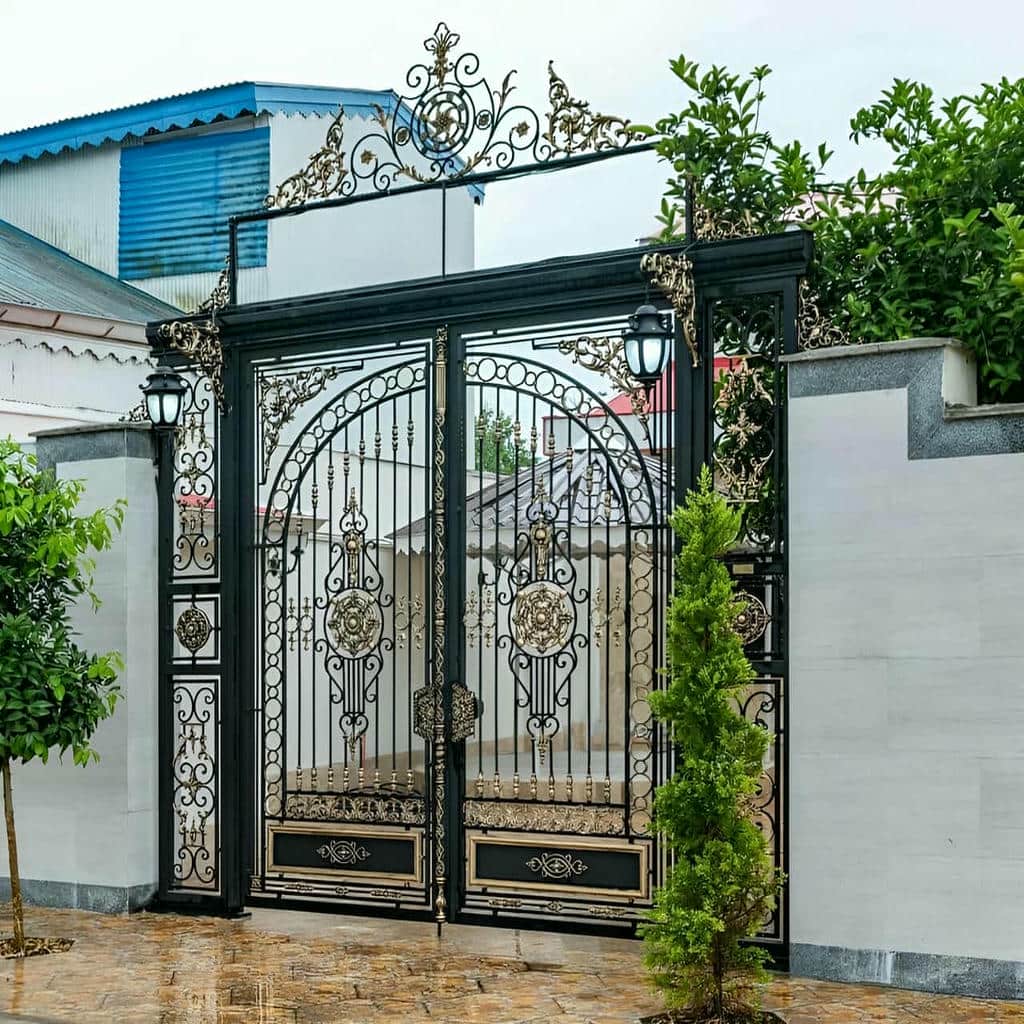 کارخانه درب حیاط جوشکاری صنعتی در سقز