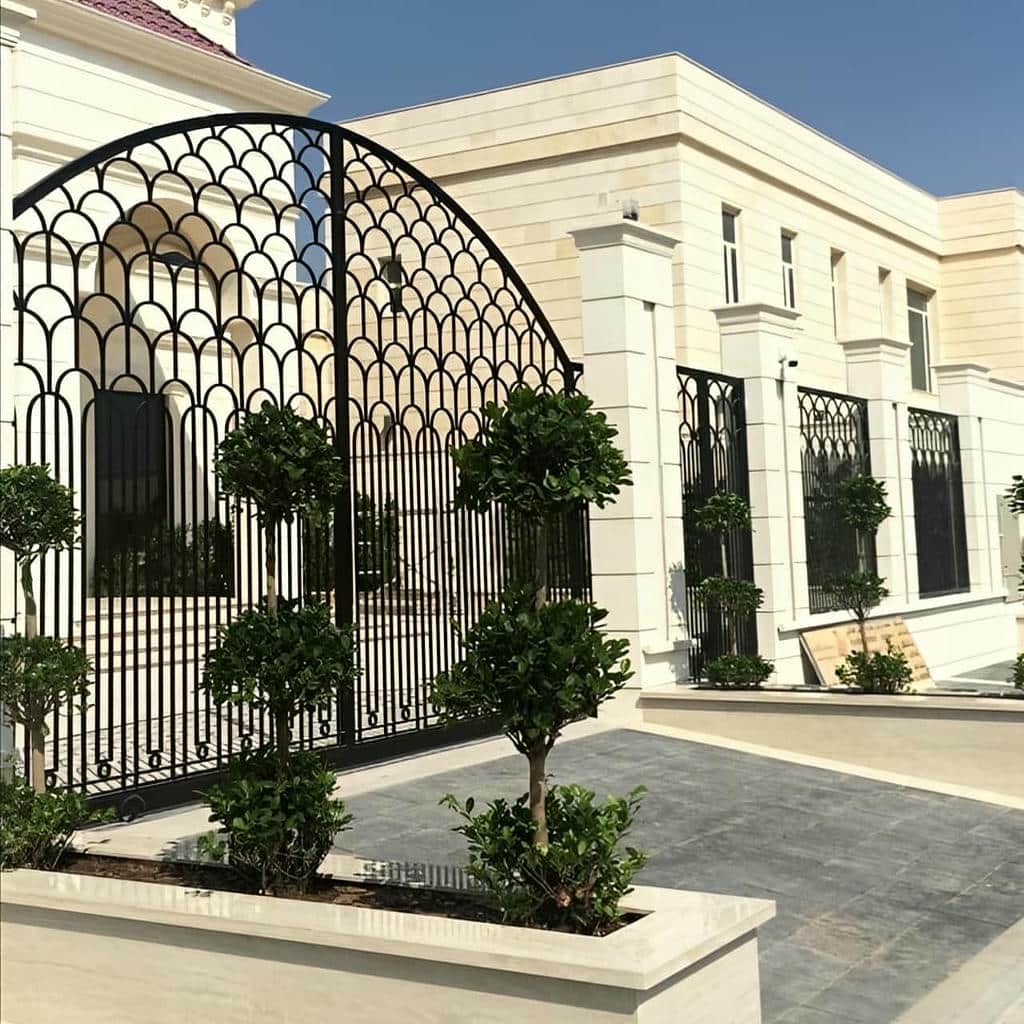 قیمت درب حیاط فرفورژه در کرمان