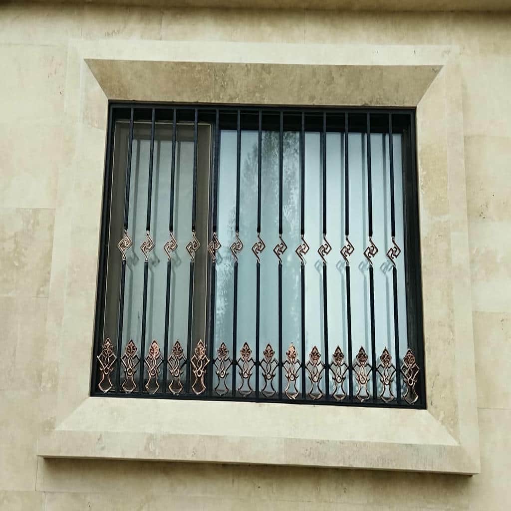 کارخانه حفاظ پنجره فولادی در کرج