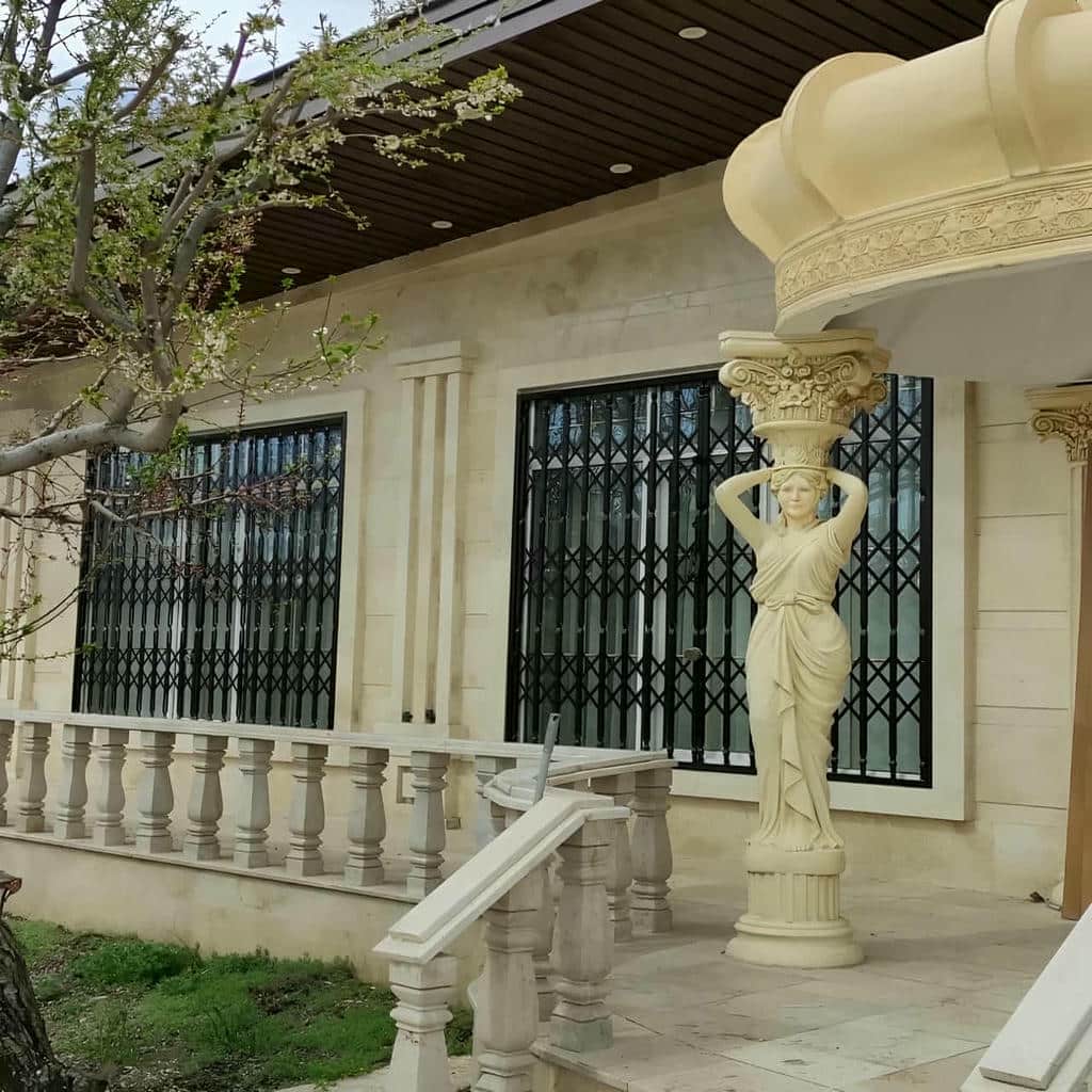 نصب حفاظ پنجره رنگ کورهای در استان گیلان