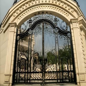 درب حیاط در ساری
