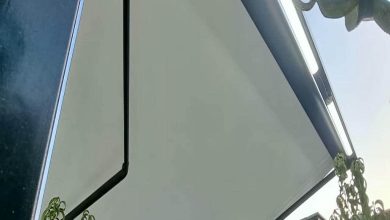 سایبان برقی اتوماتیک مغازه و پارکینگ 044