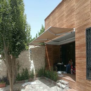 سایبان برقی در کاشان
