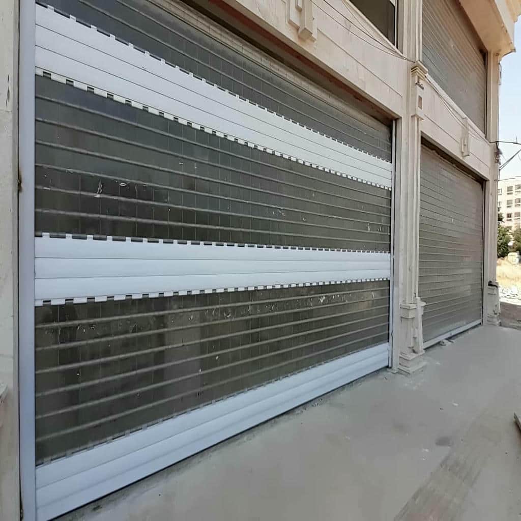 کرکره برقی ضد آب با رنگ مقاوم سطحی