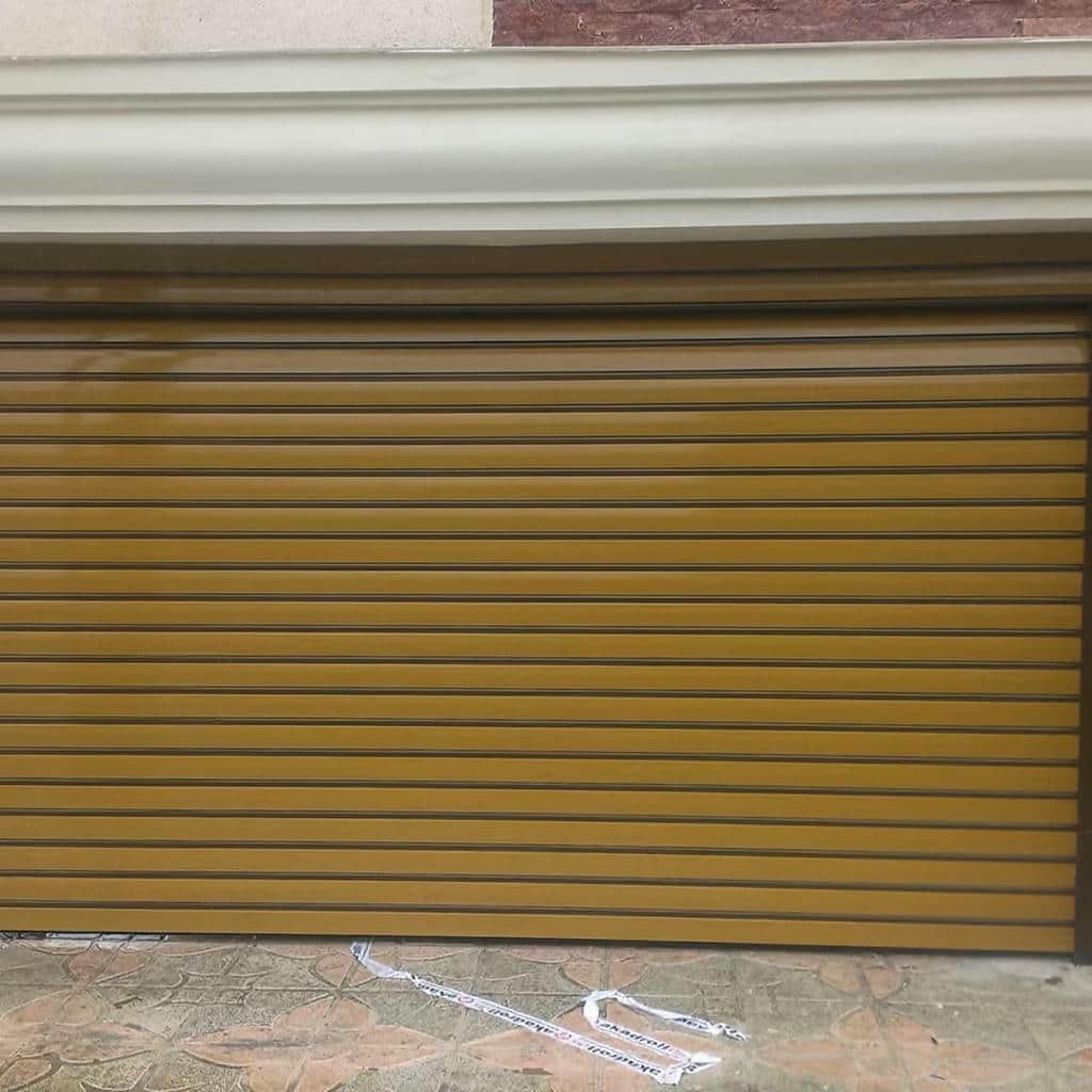 کرکره برقی پارکینگ صنعتی با ریل استاندارد