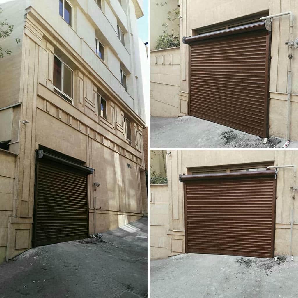 ایمنی کرکره برقی پارکینگ با فلاشر هشدار