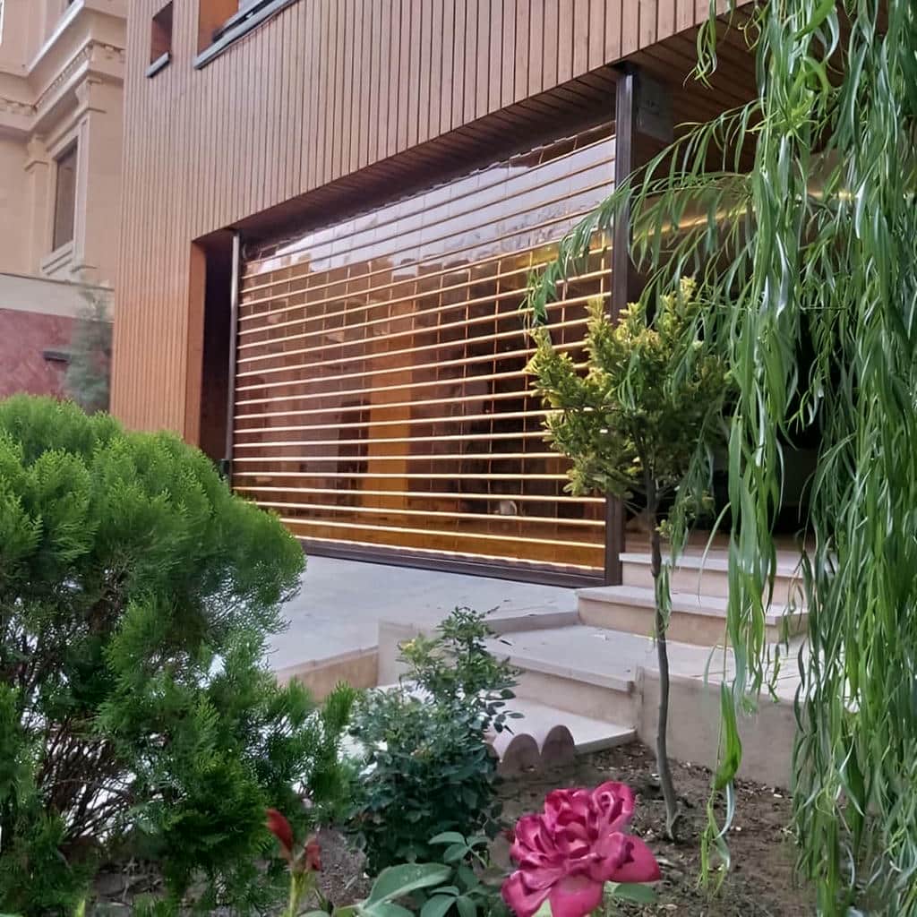 کرکره برقی پارکینگ با فتوسل