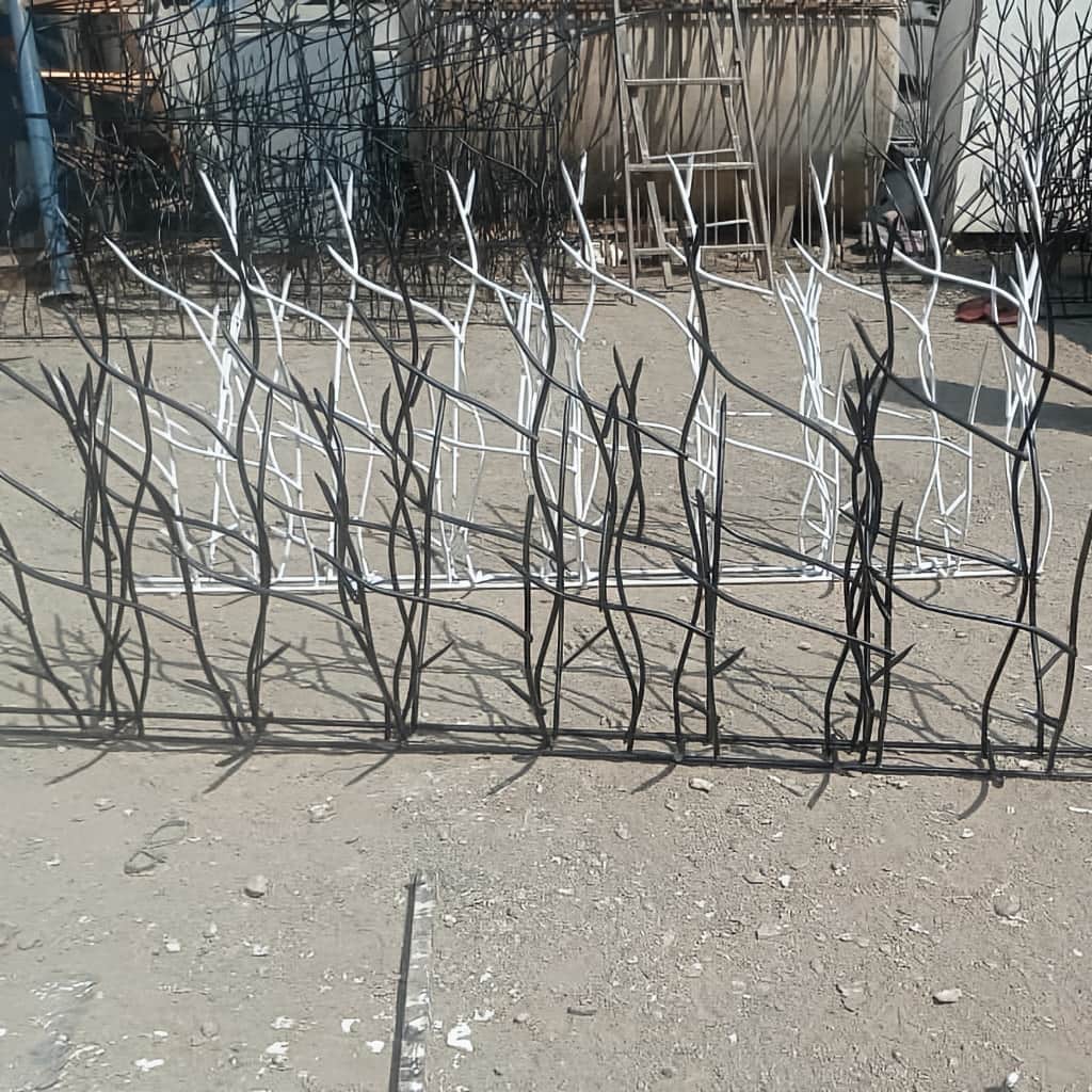 سفارش حفاظ شاخ گوزنی پرتراکم امنیتی با رنگ مقاوم