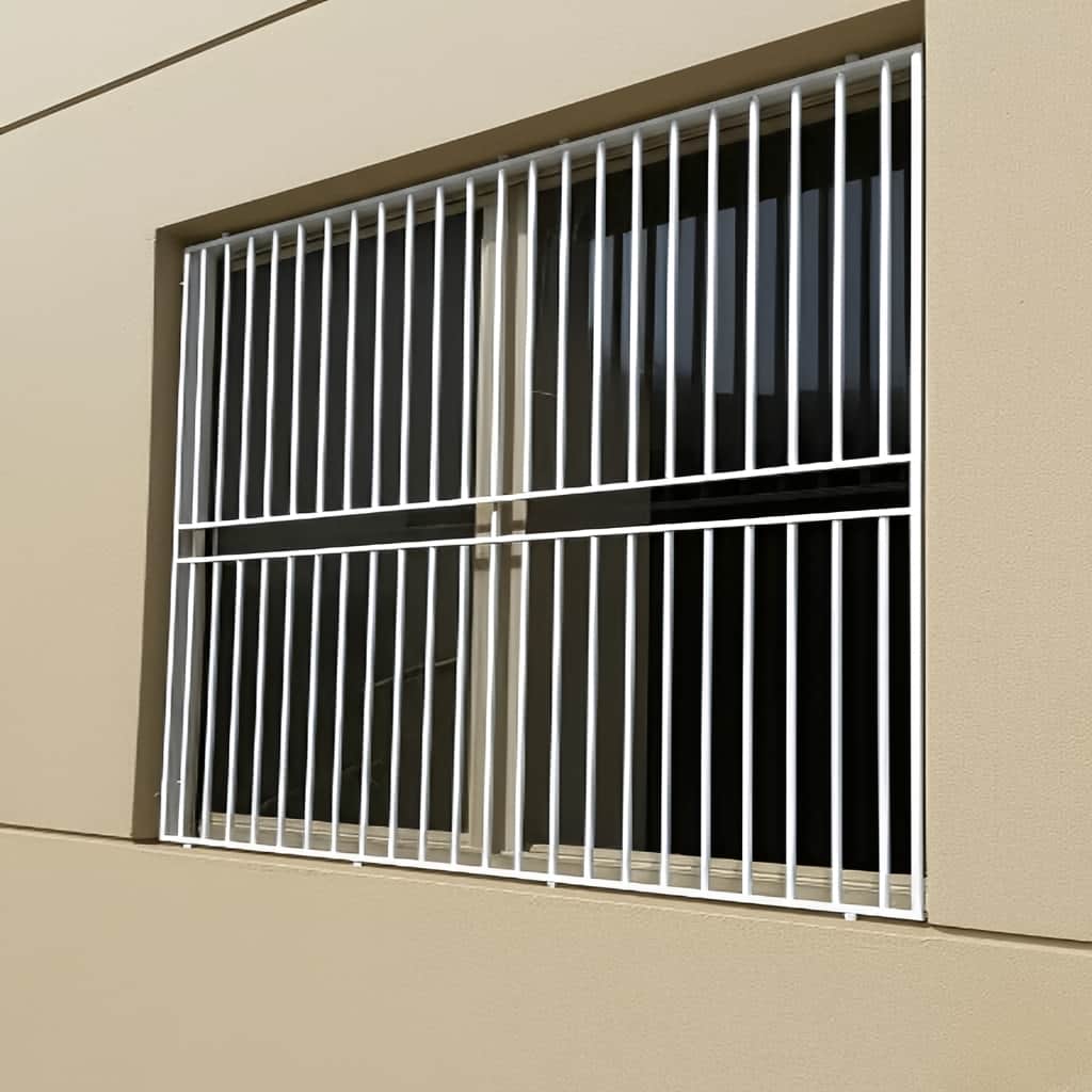 ساخت حفاظ پنجره ساده خطی با پروفیل آهنی مقاوم