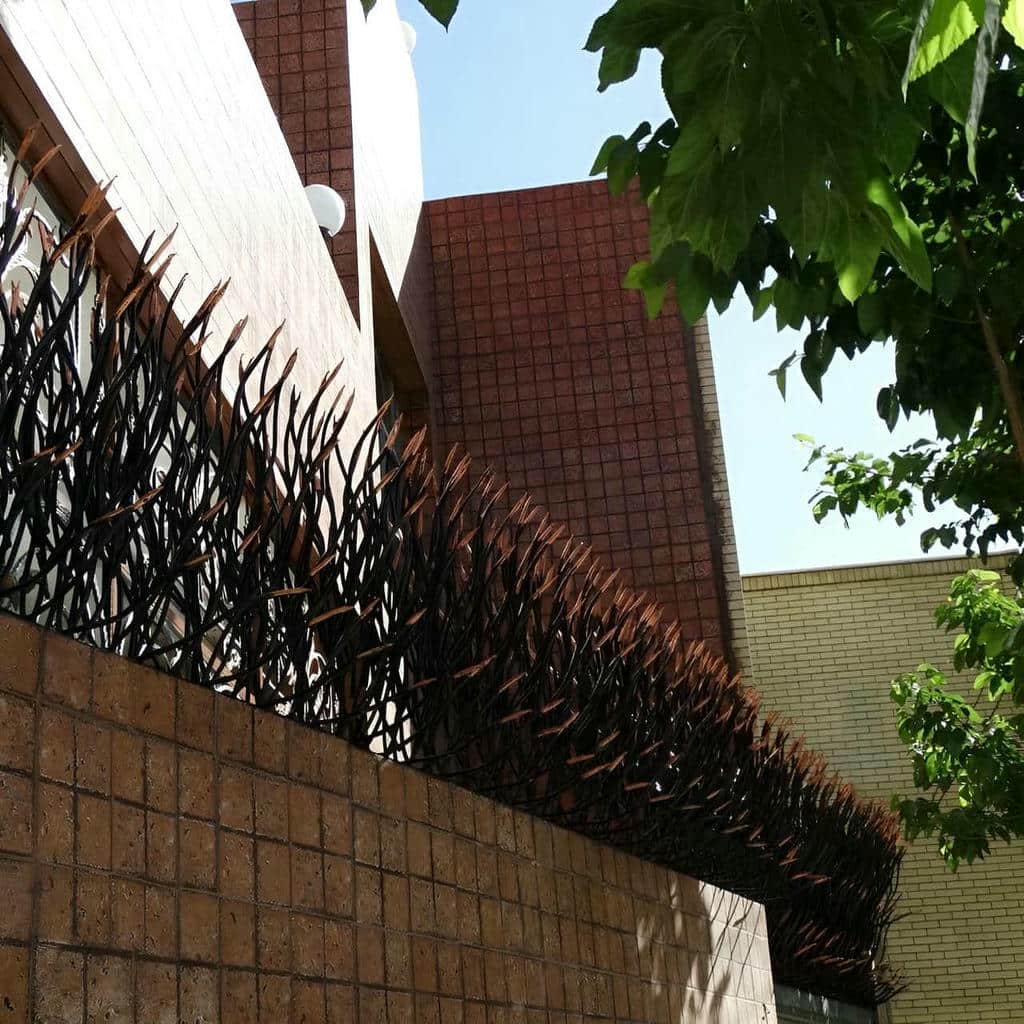 ساخت حفاظ دیوار بلند ضد سرقت با تراکم سفارشی