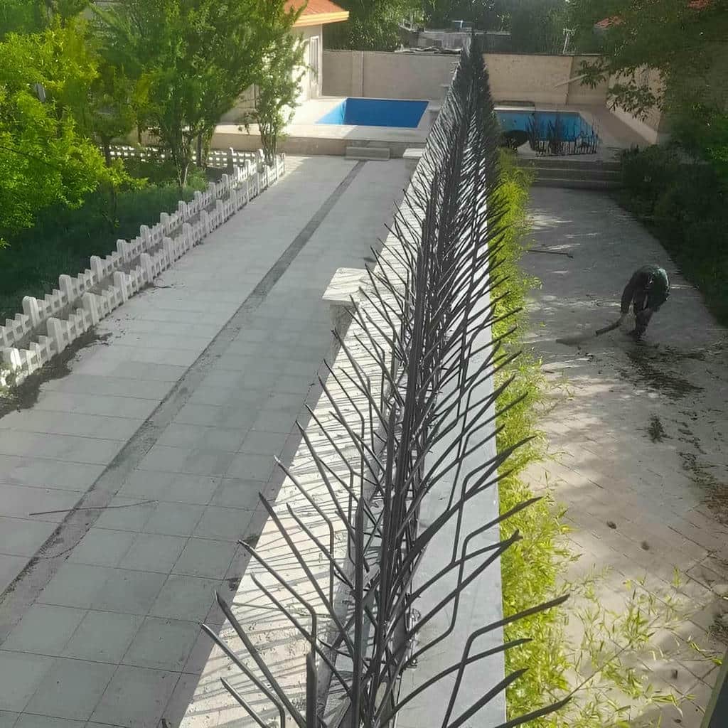 حفاظ دیوار پرتراکم خمکاری شده مناسب نقاط کم‌دید